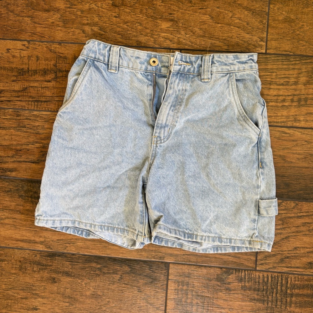 Light Blue Denim Shorts